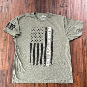 Grunt Style Men's Olive Green T-Shirt